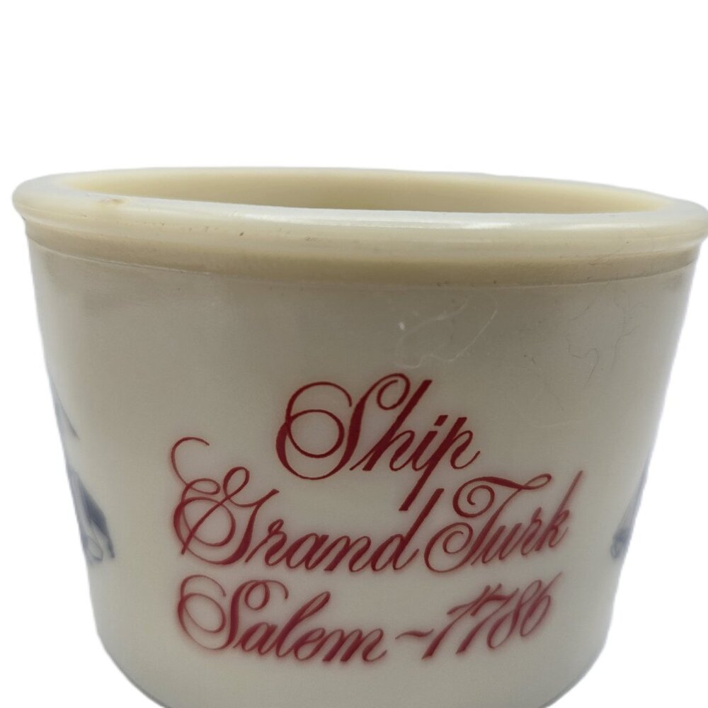 Old Spice Shaving Mug Grand Turk Ship 1786 Shulton Clifton Rare Early American